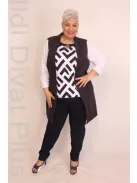 Livello Kék Hasított-Bőr Mellény