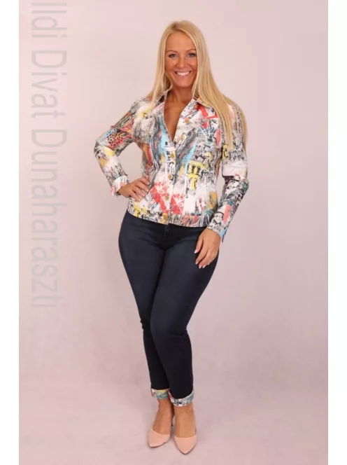 Livello Színes mintás dzseki