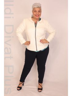 Livello Eleganza Ekrü Műbőr Blézer