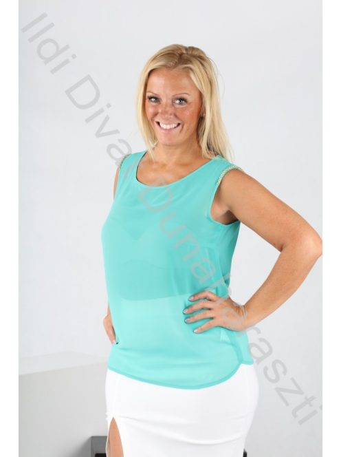 Livello Türkiz Akyra Blúz
