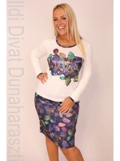 Livello Őszi Levélmintás Szoknya