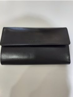 La Scala Fekete Bőr Pénztárca