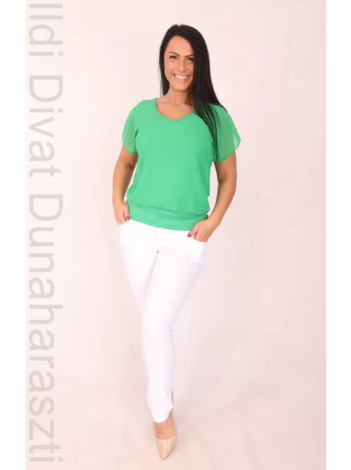 Manda Fehér Zsella Nadrág