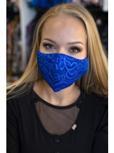 Mystic Day Királykék csipkés maszk