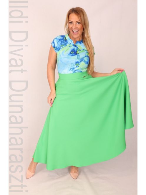 Mystic Day Zöld Maxi Szoknya