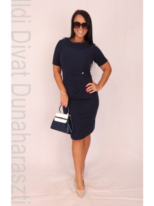 Mystic Day Sötétkék Húzott Sára Ruha