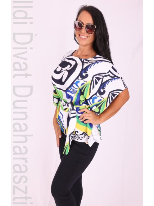 Mystic Day Mintás Dália Blúz