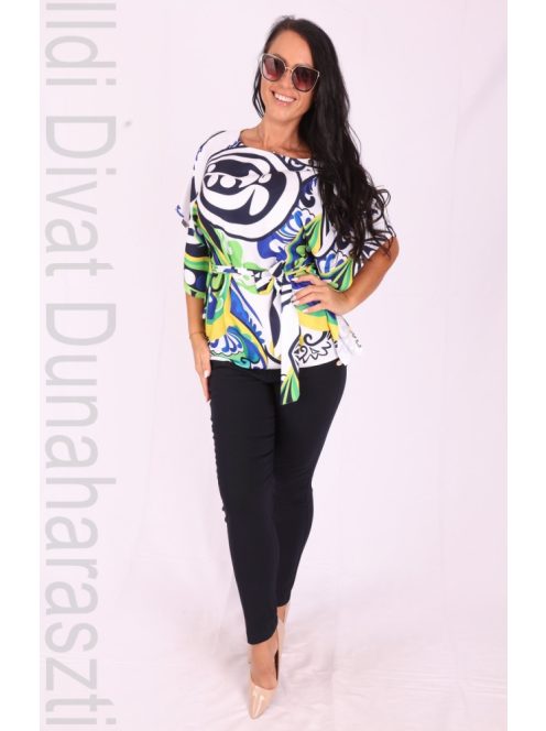 Mystic Day Mintás Dália Blúz