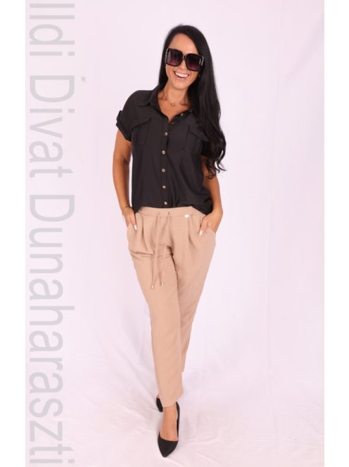 Mystic Day Fekete Lilirózsa Blúz