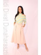 Mystic Day Sárga-Zöld Mintás Laura Felső