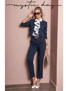 Mystic Day Sötétkék Judit Nadrág