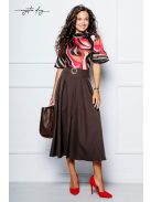 Mystic Day Csokibarna Frézia Szoknya