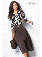 Mystic Day Csokibarna Frézia Szoknya