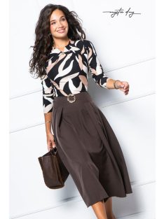 Mystic Day Csokibarna Frézia Szoknya