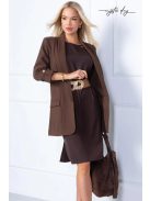 Mystic Day Csokibarna Liza Blézer