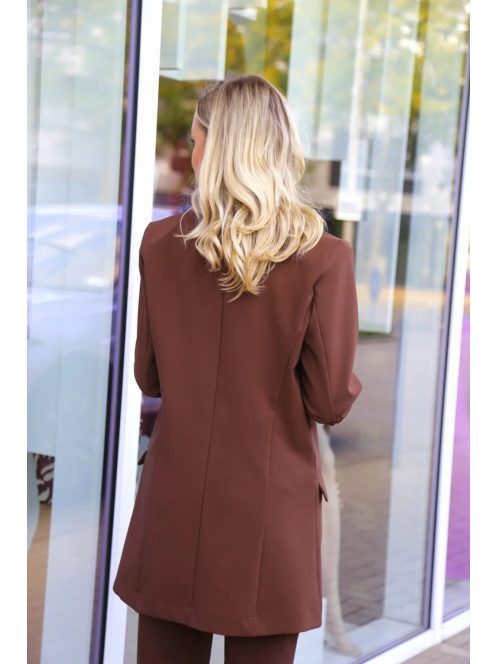 Mystic Day Csokibarna Liza Blézer