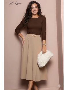 Mystic Day Csokibarna-Barna Frézia Ruha