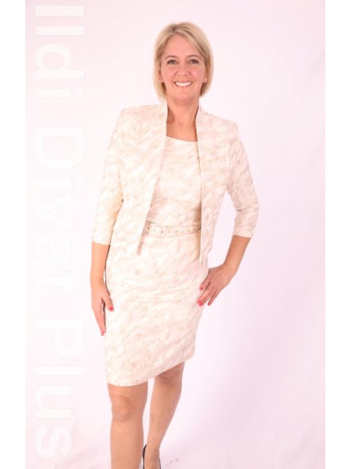 Mystic Day Púder-Arany Mintás Jakard Komplé