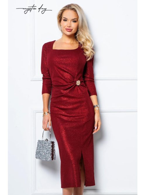 Mystic Day Bordó Csillogós Rosalia Ruha