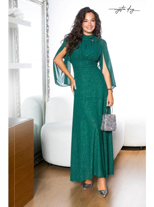 Mystic Day Smaragd Annavirág Maxi Ruha