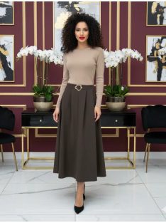 Mystic Day Beige-Barna Frézia Ruha