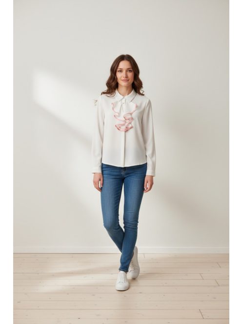 Mystic Day Ekrü-Púder Yvett Blúz