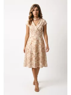 Mystic Day Beige-Mintás Zina Ruha