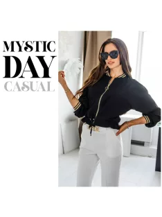 Mystic Day Fekete Mayssa Kabát