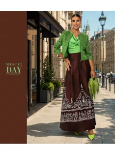 Mystic Day Barna Mintás Karolina Szoknya