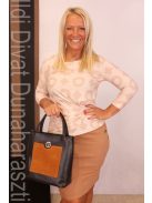 Mystic Day Barna Görög Mintás Zara Felső-L