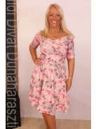 Mystic Day Rózsás Eper Ruha