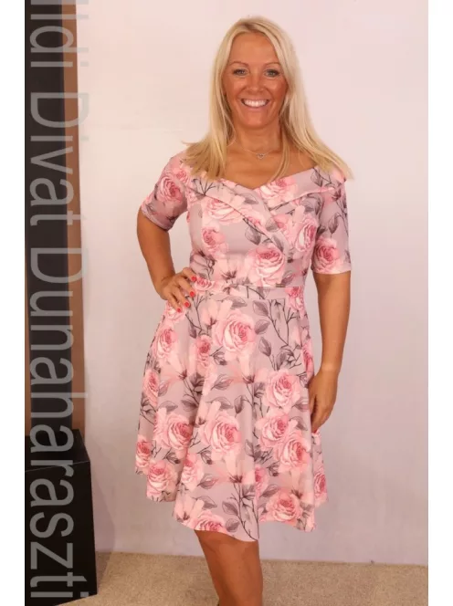 Mystic Day Rózsás Eper Ruha