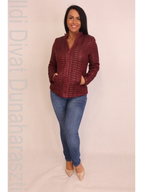 Mystic Day Bordó Szabina Kabát