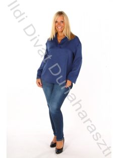 MEDOO Mira sötétkék blúz