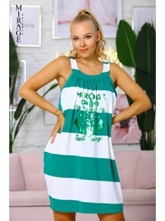 Mirage Fashion Izi Zöld-Fehér Ruha+Top