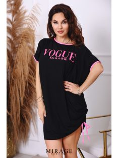Mirage Fashion Fekete-Pink Livia Tunika