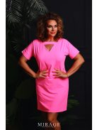 Mirage Fashion Szerena Neon Pink Ruha+Öv
