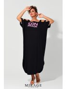 Mirage Fashion Ico Fekete Maxi Ruha