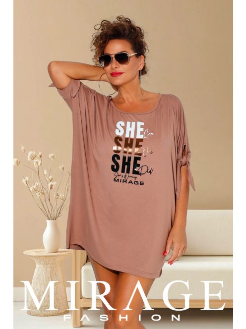 Mirage Fashion Katy Barna Tunika