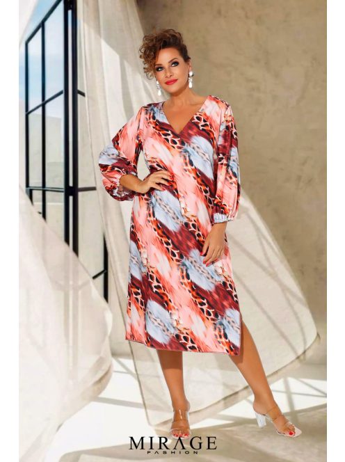Mirage Fashion Emma Ocelot Mintás Ruha