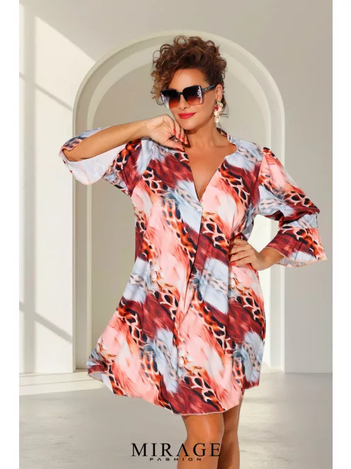 Mirage Fashion Bera Ocelot Mintás Ruha
