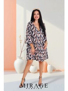 Mirage Fashion Bera Barna Mintás Tunika