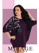 Mirage Fashion Mirtusz Lila -Ezüst Tunika