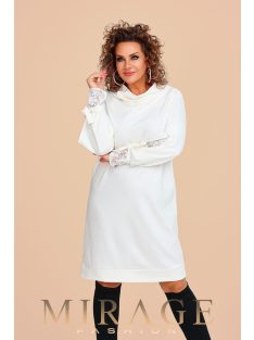 Mirage-Fashion Odett Ekrü Csipkés Tunika