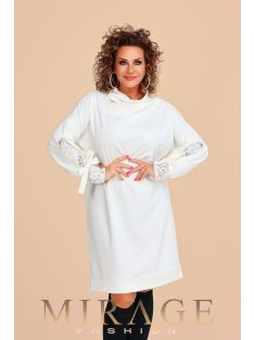Mirage-Fashion Odett Ekrü Csipkés Tunika