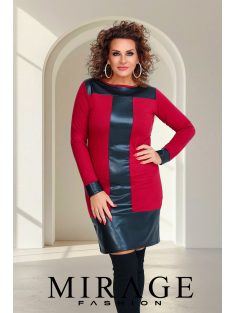 Mirage-Fashion Cocoa Bordó-Fekete Tunika