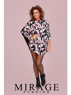 Mirage Fashion Noha Fekete-Mintás Tunika
