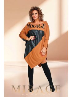 Mirage-Fashion Nefertiti Barna- Fekete Tunika