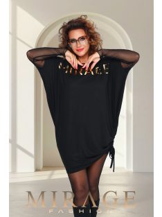 Mirage Fashion Cefzil Fekete-Arany Tunika