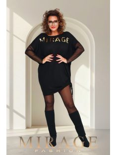 Mirage Fashion Cefzil Fekete-Arany Tunika